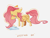 Size: 1081x823 | Tagged: safe, artist:yuyusunshine, fluttershy, pony, g4, chibi, crying, simple background, solo, white background