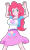 Size: 1701x2827 | Tagged: safe, alternate version, artist:batipin, pinkie pie, human, bridle gossip, equestria girls, g4, my little pony: friendship is magic, breasts, busty pinkie pie, equestria girls interpretation, evil enchantress, female, high res, scene interpretation, simple background, solo, transparent background, watch out