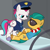 Size: 1920x1920 | Tagged: safe, artist:boneswolbach, artist:demim0n, artist:grapefruit-face, artist:jeffapegas, hitch trailblazer, zipp storm, earth pony, pegasus, pony, g4, g5, clothes, female, g5 to g4, generation leap, glasses, male, mare, police, police uniform, stallion, sunglasses