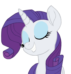 Size: 1280x1323 | Tagged: safe, artist:benpictures1, rarity, pony, unicorn, my little pony: the movie, cute, eyes closed, female, inkscape, mare, raribetes, simple background, smiling, solo, transparent background, vector, we got this together