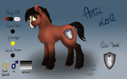 Size: 4000x2500 | Tagged: safe, artist:loopina, oc, oc only, oc:artic love, earth pony, pony, chest fluff, hoof fluff, hooves, male, scar, short tail, smiling, solo, tail