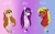 Size: 4000x2500 | Tagged: safe, artist:loopina, oc, oc:red pleasure, oc:shy amethyst, oc:suzie bonbon, pegasus, pony, unicorn, female, male