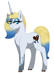 Size: 2117x2898 | Tagged: safe, artist:loopina, oc, oc only, oc:strong arrow, pony, unicorn, high res, ponysona, simple background, solo, transparent background