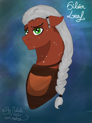 Size: 3000x4000 | Tagged: safe, artist:loopina, oc, oc:silver leaf, earth pony, pony, black-smith, commission, male, task