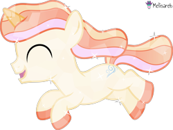 Size: 5336x4000 | Tagged: safe, artist:melisareb, oc, oc:wind (kleptocorns), crystal pony, pony, unicorn, .svg available, absurd resolution, colt, crossover, eyes closed, foal, kleptocorns, male, open mouth, simple background, solo, transparent background, trotting, vector