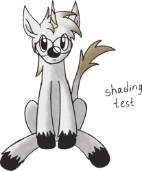 Size: 1517x1831 | Tagged: safe, artist:emc-blingds, oc, oc only, pony, unicorn, glasses, horn, male, simple background, sitting, solo, stallion, transparent background, unicorn oc, unshorn fetlocks