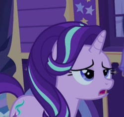 Size: 432x410 | Tagged: safe, screencap, starlight glimmer, pony, unicorn, g4, to where and back again, female, mare, open mouth, solo