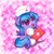 Size: 1250x1250 | Tagged: safe, artist:spellboundcanvas, izzy moonbow, pony, unicorn, g5, clothes, cute, first aid kit, hat, izzybetes, nurse, smol, socks, solo