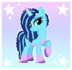 Size: 1280x1233 | Tagged: safe, artist:cindystarlight, misty brightdawn, pony, unicorn, g4, g5, base used, cute, female, g5 to g4, generation leap, mare, mistybetes, solo