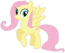 Size: 2860x2317 | Tagged: safe, artist:mint-light, artist:twilyisbestpone, fluttershy, pegasus, pony, g4, base used, cute, female, flying, high res, mare, shyabetes, simple background, smiling, solo, spread wings, transparent background, wings