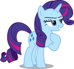Size: 925x864 | Tagged: safe, artist:foxyfell1337, sparkler (g1), pony, g1, g4, g1 to g4, generation leap, simple background, solo, transparent background
