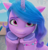 Size: 1218x1282 | Tagged: safe, screencap, izzy moonbow, pony, unicorn, g5, izzy does it, my little pony: make your mark, my little pony: make your mark chapter 2, cute, female, floppy ears, heart, hoof heart, izzybetes, looking at you, mare, solo, underhoof, unshorn fetlocks, upside-down hoof heart