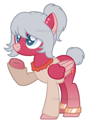 Size: 1100x1500 | Tagged: safe, artist:katelynleeann42, oc, pegasus, pony, base used, clothes, colored wings, female, mare, shirt, simple background, solo, transparent background, two toned wings, wings