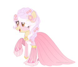 Size: 1280x1098 | Tagged: safe, artist:katelynleeann42, oc, pony, base used, clothes, dress, female, gala dress, mare, simple background, solo, transparent background
