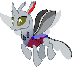 Size: 1784x1645 | Tagged: safe, artist:mariofan345, oc, oc:purple buttons, changedling, changeling, changedling oc, changeling oc, simple background, solo, transparent background