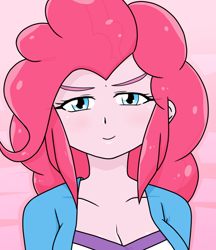 Size: 640x740 | Tagged: safe, alternate version, pinkie pie, equestria girls, looking at you