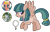 Size: 1900x1200 | Tagged: safe, artist:cherrycandi, marble pie, somnambula, oc, unnamed oc, pegasus, pony, g4, base used, clothes, cutie mark, egyptian, egyptian pony, female, fusion, jewelry, necklace, simple background, solo, transparent background