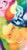 Size: 584x1073 | Tagged: safe, artist:justasuta, applejack, pinkie pie, rainbow dash, twilight sparkle, alicorn, g5, idw, official, spoiler:comic, spoiler:g5comic, spoiler:g5comic09, comic cover, cover art, implied appledash, implied lesbian, implied shipping, looking at you, lying down, offscreen character, older, older applejack, older rainbow dash, shipping fuel, sunglasses, twilight sparkle (alicorn)