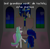 Size: 2000x1977 | Tagged: safe, artist:timcryt, princess celestia, princess luna, pony, g4, esperanto, night, ruins, throne