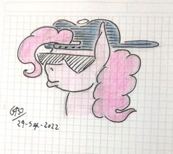 Size: 702x626 | Tagged: safe, artist:gafelpoez, pinkie pie, pony, g4, sunglasses