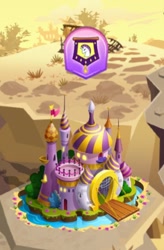 Size: 426x648 | Tagged: safe, gameloft, g4, my little pony: magic princess, school of friendship, the anonymous campsite