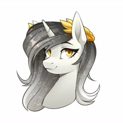 Size: 4096x4096 | Tagged: safe, artist:buvanybu, oc, oc only, pony, unicorn, simple background, solo, white background