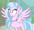 Size: 772x683 | Tagged: safe, screencap, silverstream, classical hippogriff, hippogriff, g4, my little pony: friendship is magic, what lies beneath, cropped, female, jewelry, necklace, reaction image, solo, spread wings, wings