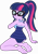 Size: 4616x6685 | Tagged: safe, artist:emeraldblast63, sci-twi, twilight sparkle, human, equestria girls, equestria girls series, forgotten friendship, g4, ass, bare shoulders, barefoot, beach, beach shorts swimsuit, breasts, butt, clothes, feet, female, glasses, looking back, looking over shoulder, sci-twi swimsuit, sci-twibutt, sexy, simple background, soles, solo, stupid sexy sci-twi, swimsuit, transparent background