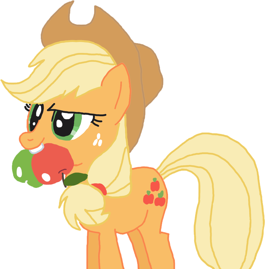 Safe Artist Totalcrazyness Applejack Earth Pony Pony