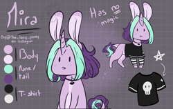 Size: 3245x2048 | Tagged: safe, artist:thelazyponyy, oc, oc only, hybrid, original species, pony, rabbit pony, clothes, duo, high res, horn, reference sheet