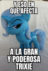 Size: 325x485 | Tagged: safe, edit, editor:wasisi, trixie, pony, unicorn, g4, meme, spanish, text, translated in the comments