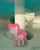 Size: 600x750 | Tagged: safe, artist:arielsbx, pinkie pie, earth pony, pony, g4, animated, blank flank, california gurls, cute, dancing, diapinkes, eyes closed, katy perry, liminal space, missing cutie mark, music, ponk, poolrooms, smiling, sound, swimming pool, the backrooms, vibing, webm