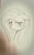 Size: 640x1024 | Tagged: safe, artist:maren, fluttershy, pony, g4, 2013, blushing, bust, doodle, female, floppy ears, lined paper, mare, old art, portrait, solo, traditional art, wavy mouth