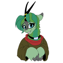 Size: 2000x2000 | Tagged: safe, artist:brainiac, oc, oc only, oc:silent spring, kirin, fallout equestria, aseprite, fallout equestria:all things unequal (pathfinder), female, high res, mare, pixel art, simple background, solo, transparent background