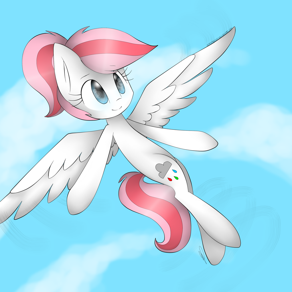 Safe Artist Meotashie Oc Oc Nimbus Pegasus Pony Female