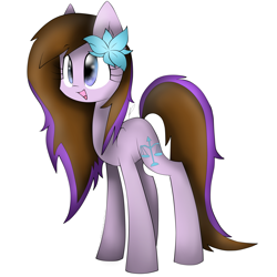 Size: 2300x2300 | Tagged: safe, artist:meotashie, oc, oc only, oc:lavender blazy, earth pony, pony, earth pony oc, female, high res, simple background, solo, white background