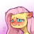 Size: 1159x1159 | Tagged: safe, artist:cold-blooded-twilight, part of a set, fluttershy, pegasus, pony, g4, blushing, crying, female, lip bite, mare, simple background, solo, transparent background