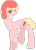 Size: 2066x2902 | Tagged: safe, artist:emc-blingds, oc, oc only, earth pony, pony, earth pony oc, hat, high res, looking back, raised hoof, simple background, solo, transparent background