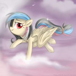 Size: 2300x2300 | Tagged: safe, artist:meotashie, oc, oc only, pegasus, pony, female, high res, pegasus oc, solo