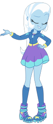 Size: 1700x3927 | Tagged: safe, artist:gmaplay, trixie, human, equestria girls, equestria girls specials, g4, my little pony equestria girls: better together, my little pony equestria girls: forgotten friendship, female, hand on hip, seductive, seductive pose, simple background, solo, transparent background