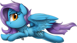 Size: 2192x1228 | Tagged: safe, artist:meotashie, oc, oc only, pegasus, pony, female, jewelry, necklace, pegasus oc, simple background, solo, transparent background