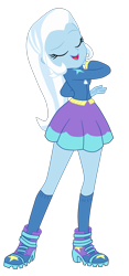 Size: 1800x3848 | Tagged: safe, artist:gmaplay, trixie, human, equestria girls, equestria girls specials, g4, my little pony equestria girls: better together, my little pony equestria girls: forgotten friendship, eyes closed, female, simple background, solo, transparent background