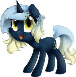 Size: 1906x1924 | Tagged: safe, artist:meotashie, oc, oc only, pony, unicorn, female, horn, open mouth, simple background, solo, transparent background, unicorn oc