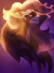 Size: 1114x1505 | Tagged: safe, artist:thelazyponyy, oc, oc only, pegasus, pony, bust, pegasus oc, solo, wings