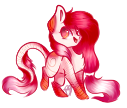 Size: 1391x1184 | Tagged: safe, artist:prettyshinegp, oc, oc only, earth pony, pony, chest fluff, earth pony oc, leonine tail, simple background, smiling, solo, tail, transparent background