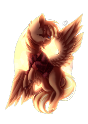Size: 1000x1414 | Tagged: safe, artist:prettyshinegp, oc, oc only, pegasus, pony, clothes, commission, one eye closed, pegasus oc, simple background, solo, transparent background, wings, wink, ych result