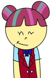 Size: 396x588 | Tagged: safe, artist:topsy-is-cool-45, sour sweet, human, equestria girls, g4, buns, double buns, hair, simple background, solo, transparent background