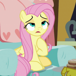 Size: 1080x1080 | Tagged: safe, screencap, fluttershy, pegasus, pony, discordant harmony, g4, animated, cropped, female, mare, solo, sound, webm, worried