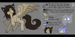 Size: 4000x2000 | Tagged: safe, artist:sinrinf, oc, oc only, oc:sinrin linx, hybrid, pegasus, pony, cat ears, hybrid oc, paws, solo, wings