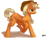 Size: 1600x1200 | Tagged: safe, artist:chickhawk96, applejack, earth pony, pony, g4, female, mare, raised hoof, simple background, solo, white background